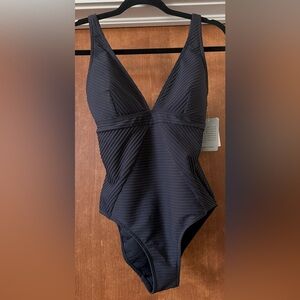 Sea Level One Piece Black Swimsuit